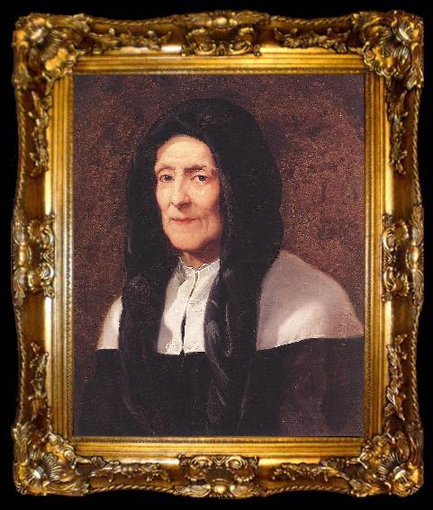 framed  PUGET, Pierre Portrait of the Artist